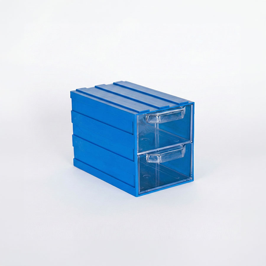 132 Plastik Çekmeceli Kutu