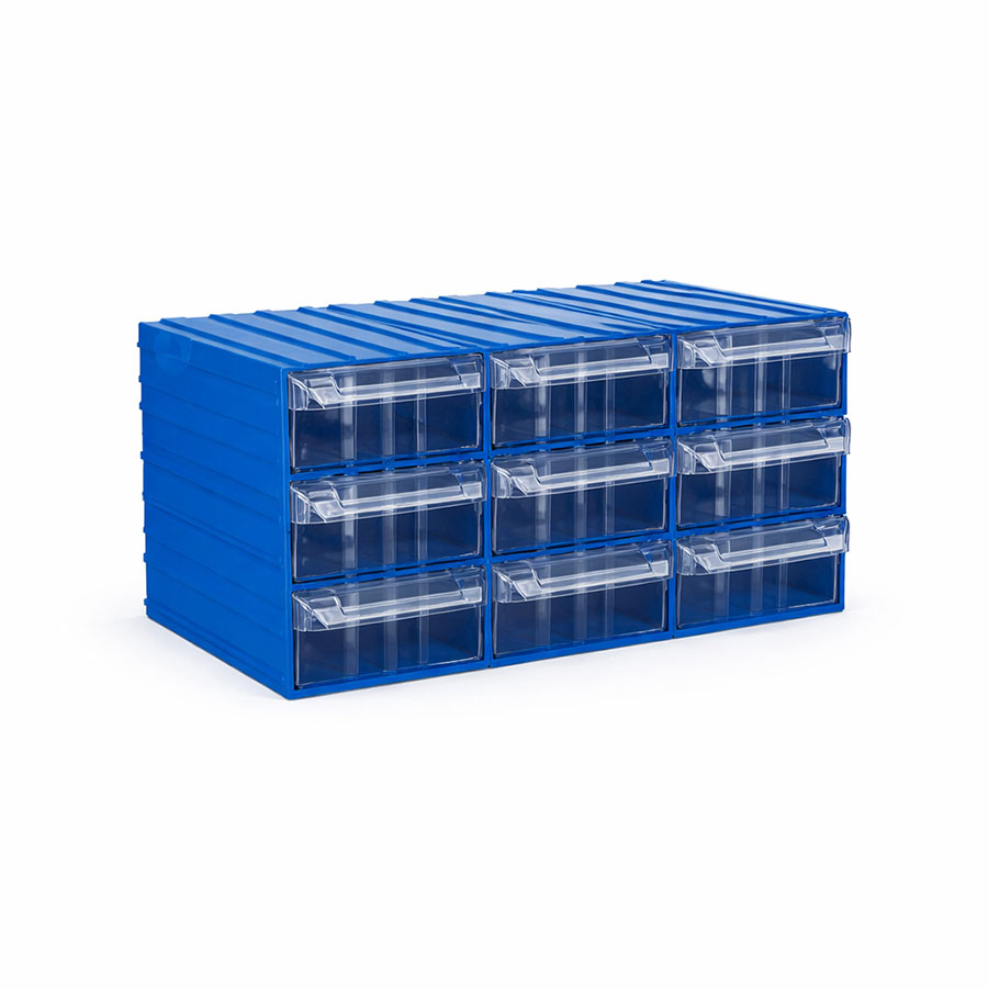 401-9 Plastik Çekmeceli Kutu